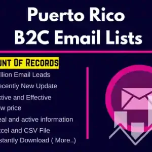 Puerto Rico Consumer Email Database