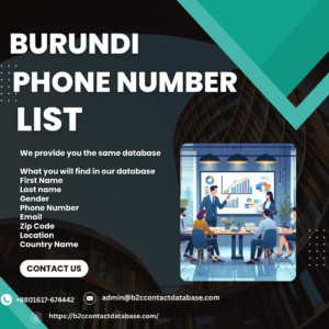 Burundi Phone Number List